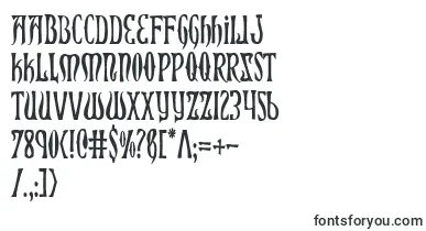 Xiphosc font – paint Fonts