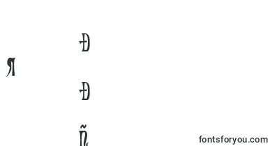 Xiphosc font – turkmen Fonts