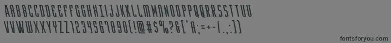 Yfilesleft Font – Black Fonts on Gray Background