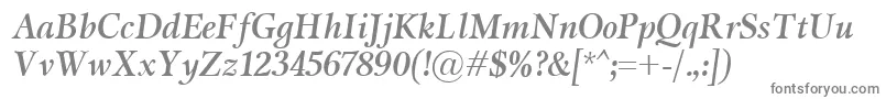 MiramarBolditalic Font – Gray Fonts