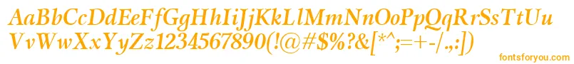 MiramarBolditalic Font – Orange Fonts