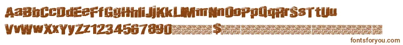 Weitere Informationen zur Realfast-Schriftart Realfast-Schriftart – Braune Schriften