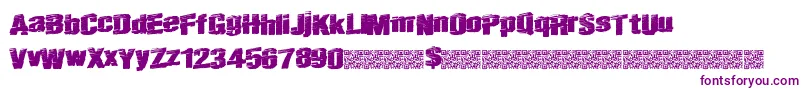 Realfast-Schriftart – Violette Schriften