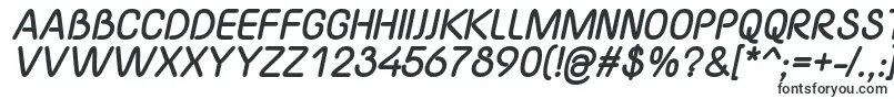 YaahowuThickItalic Font – Mega Man Fonts