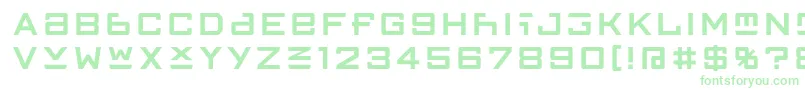 FfgothicTwoone Font – Green Fonts on White Background