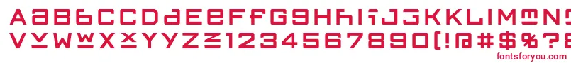 FfgothicTwoone Font – Red Fonts on White Background