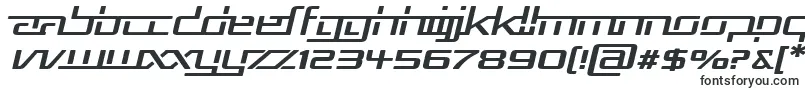 Шрифт Rep5expi – технические шрифты