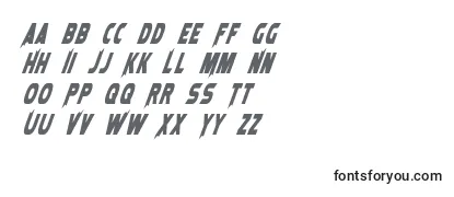 LaserRodItalic Font