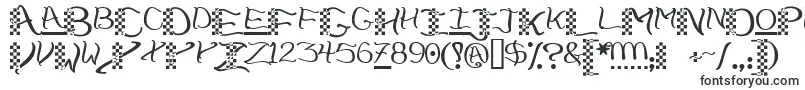Checkerhat-Schriftart – Dekorative Schriften