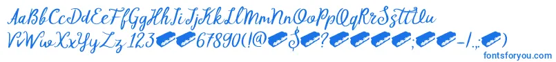 DkTompouce Font – Blue Fonts