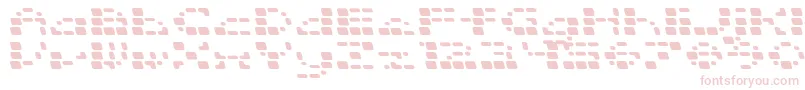 SquarrelRounded-Schriftart – Rosa Schriften