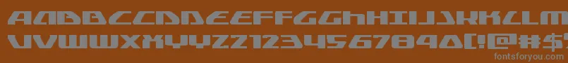 En savoir plus sur la police Globaldynamicsexpand Police Globaldynamicsexpand – polices grises sur fond brun