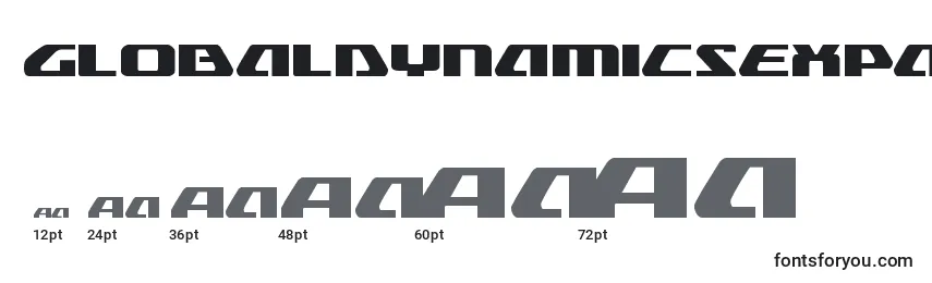 Globaldynamicsexpand Font Sizes