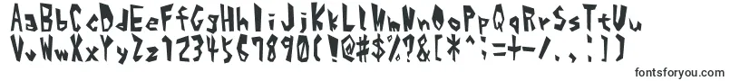 Шрифт Alphabet1 – бесплатные шрифты