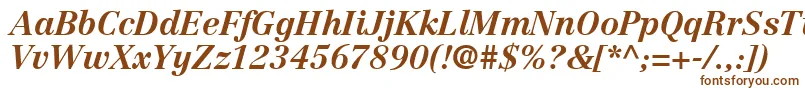 CenturyRepriseSsiBoldItalic Font – Brown Fonts