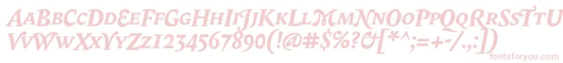 BiblonScOtBoldItalic Font – Pink Fonts