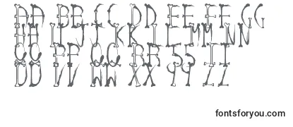 Review of the Inkandbones Font