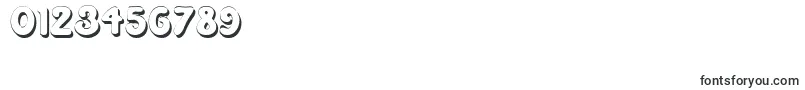 Lanegritashadow Font – Fonts for Numbers and Digits