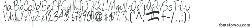 AberaRegularTtstd Font – Handwritten Fonts