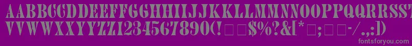 More about Jupiterr Font Jupiterr Font – Gray Fonts on Purple Background