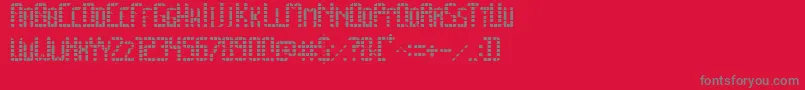 Más sobre la fuente SpacePez fuente SpacePez – Fuentes Grises Sobre Fondo Rojo
