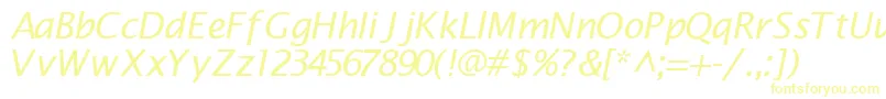 MachadosanssskItalic Font – Yellow Fonts