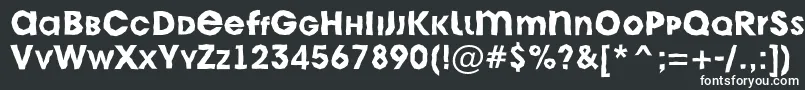 AAvantecpslcbrkBold Font – White Fonts