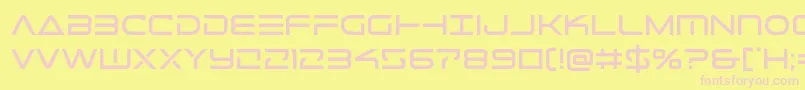 Więcej informacji o czcionce Telemarines1 Czcionka Telemarines1 – różowe czcionki na żółtym tle