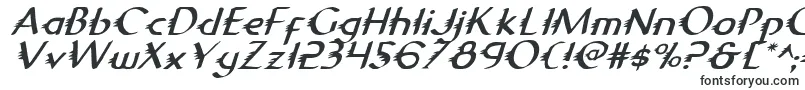GypsyRoadItalic-fontti – Alkavat G:lla olevat fontit