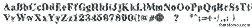 PuchakhonMagnifier3-Schriftart – Schwarze Schriften
