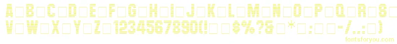 LevelorDisplayCapsSsi Font – Yellow Fonts