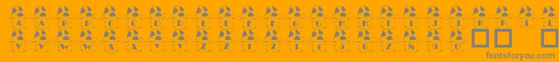 Más sobre la fuente 101InTheShroomz fuente 101InTheShroomz – Fuentes Grises Sobre Fondo Naranja