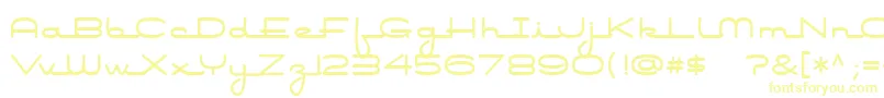 Air Conditioner Font – Yellow Fonts