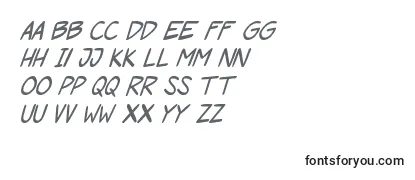 Review of the PgRoofRunnersItal Font