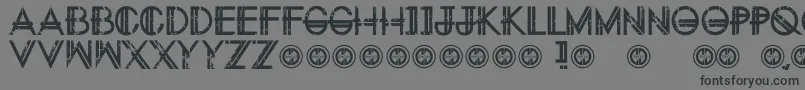 Eternitytomorrow Font – Black Fonts on Gray Background