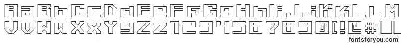 KilotonOutline Font – Tall Fonts