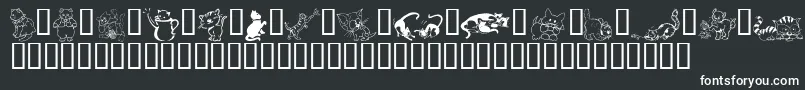 LcrCatsMeow Font – White Fonts
