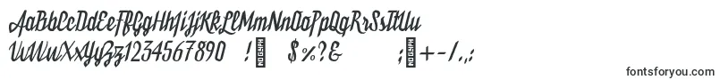 Шрифт Bukarest – шрифты для надписей