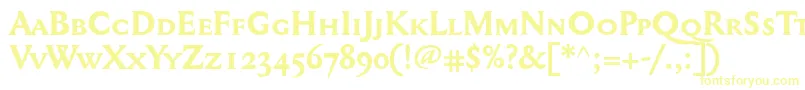 Mediaevalsc+OsfBold Font – Yellow Fonts