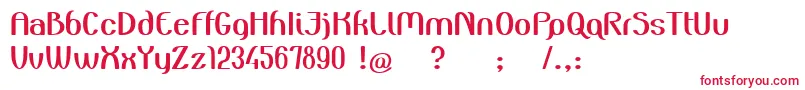 ZuiderPostduifDemo Font – Red Fonts
