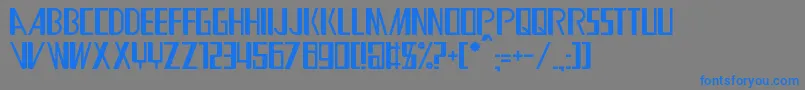 Weitere Informationen zur BdEquipment-Schriftart BdEquipment-Schriftart – Blaue Schriften auf grauem Hintergrund