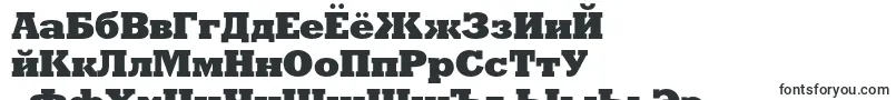 Rodeoxbc-Schriftart – russische Schriften