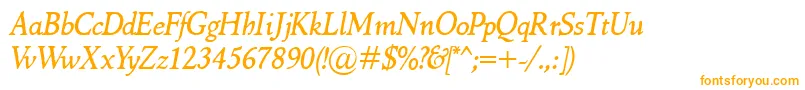 MarcoPoloItalic Font – Orange Fonts