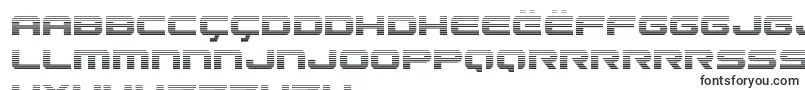 Czcionka Gunshipgrad – czcionki n'yanja