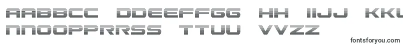 Fonte Gunshipgrad – fontes em esperanto
