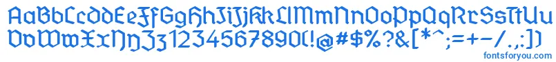 StandardGraf Font – Blue Fonts