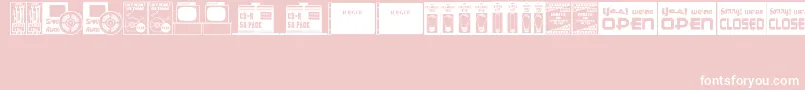 WhatHaveYouJl Font – White Fonts on Pink Background