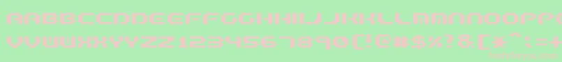 FormulaTooComplex.2 Font – Pink Fonts on Green Background