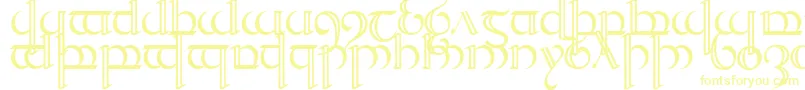 TengwarQuenya2 Font – Yellow Fonts