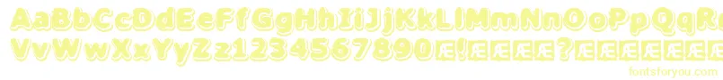 HillockBrk Font – Yellow Fonts